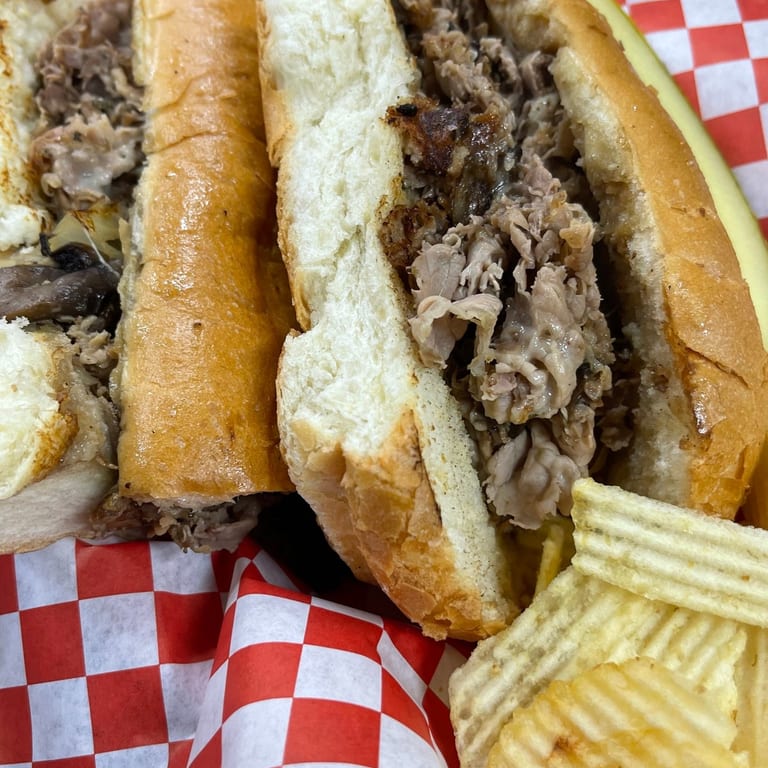 Indulge in Our Cheesesteak